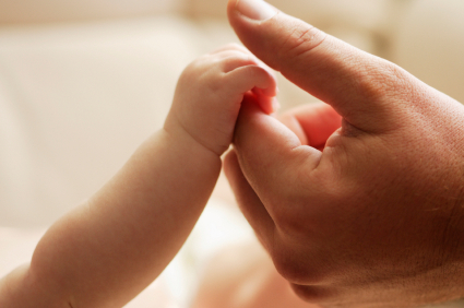 baby hand