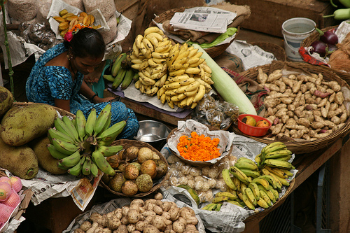 Indian fruit stall