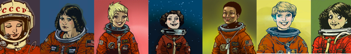 7 women astronauts