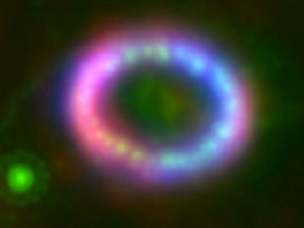 Composite image of SN 1987A
