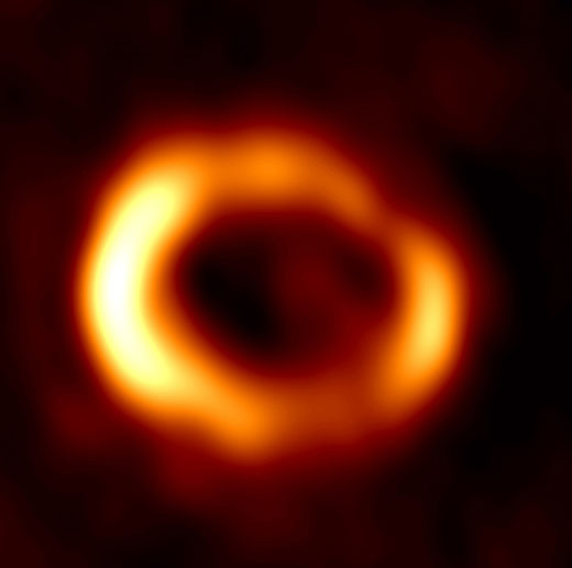 Radio image of SN 1987A