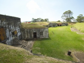 Bunkers at Fort Lytton