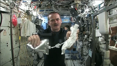 Chris Hadfield. Being awesome from orbit.