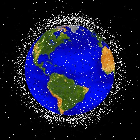 Thousands of objects surround Earth, but one Australian archaeologist argues care must be taken before getting rid of them. Credit: NASA Orbital Debris Program Office