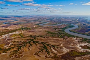 Gulf of Carpentaria showing Flinders River in north Queensland. Department of Natural Resources via www.abc.net.au