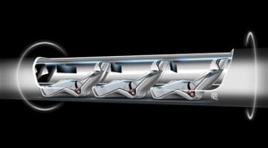 Hyperloop concept. Via AP Photo/Tesla Motors