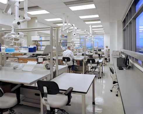 The Office of the Chief Medical Examiner in New York City. Credit: http://www.perkinseastman.com/project_2400273_new_york_city_ocme_dna_forensics_biology_laboratory