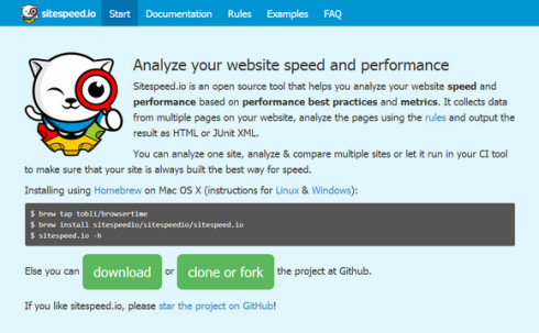 sitespeed-io