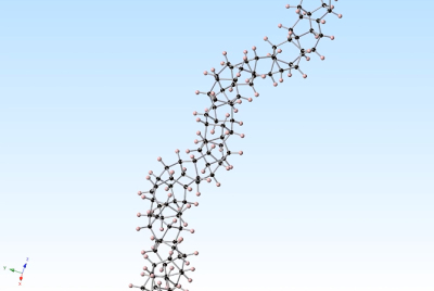 Ultra-thin-diamond-nanothreads-structure